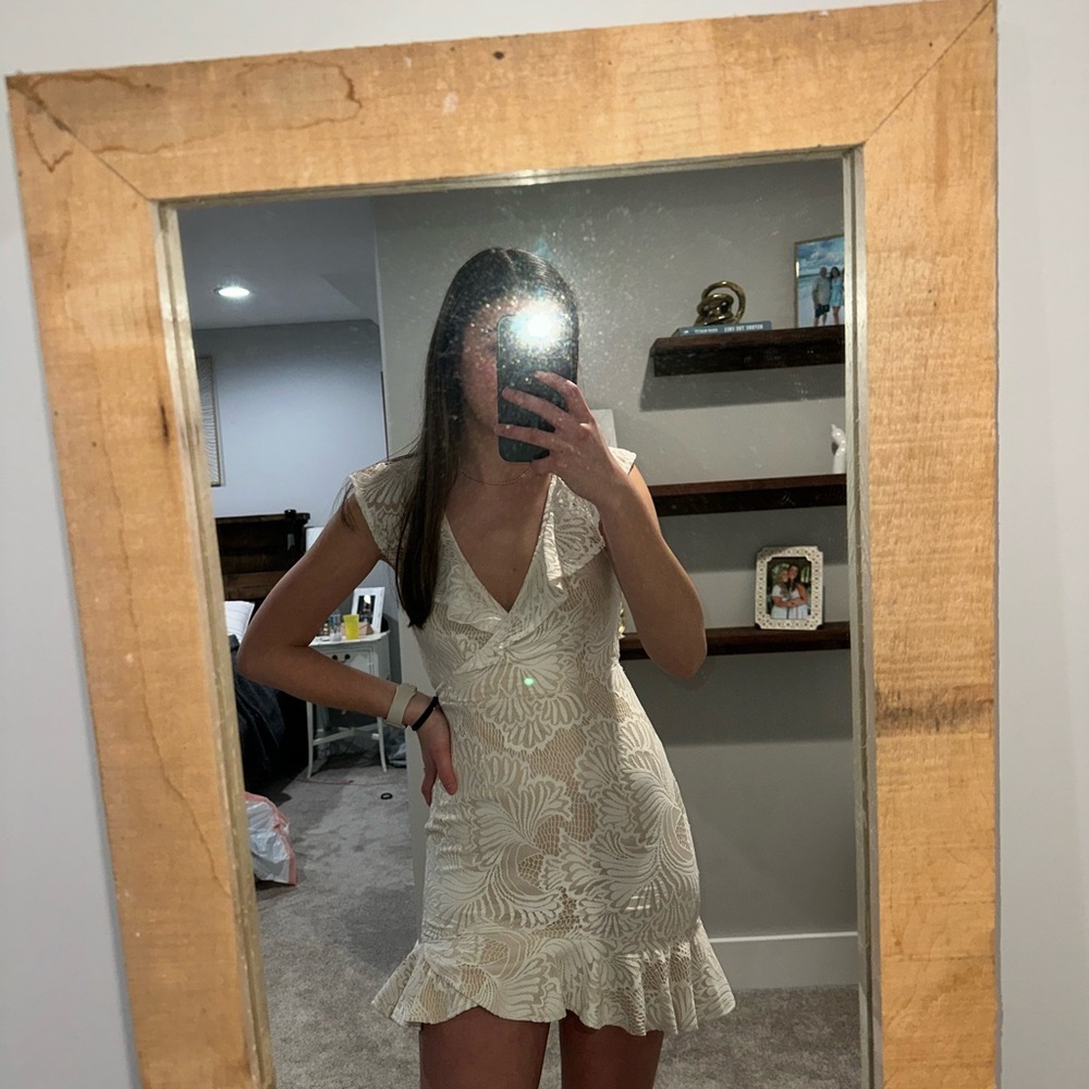 White Lace Dress